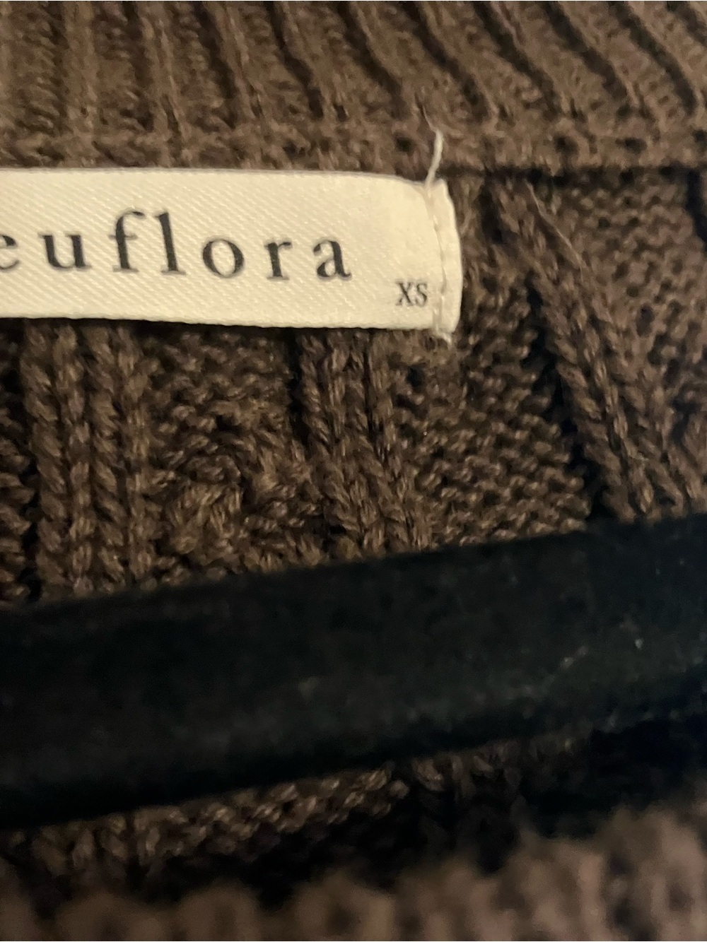 Neuflora cotton sweater - Picture 3 of 4